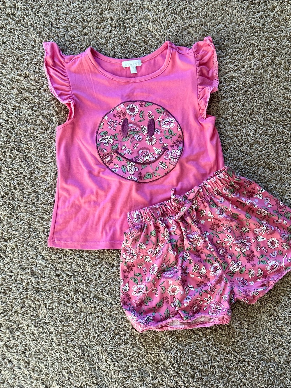 Girls 2-Piece Outfit, Size 7
